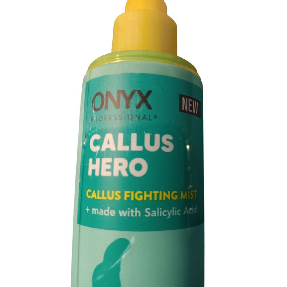 Onyx Professional Callus Hero Fighting Mist Salicylic Acid NEW Foot Care 6.5 oz